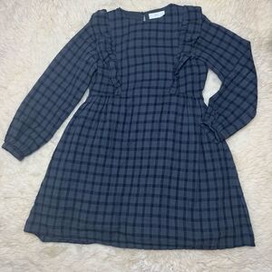 Mango gingham dress for 9 years girl